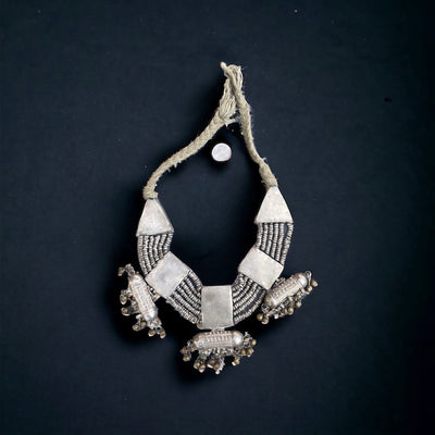 Vintage Rural Yemeni Lazim Dowry Wedding Necklace - Rita Okrent Collection (C780)