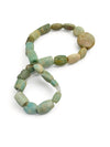 Short Strand of 23 Mixed Ancient Amazonite Beads from Mauritania - Rita Okrent Collection (S557)