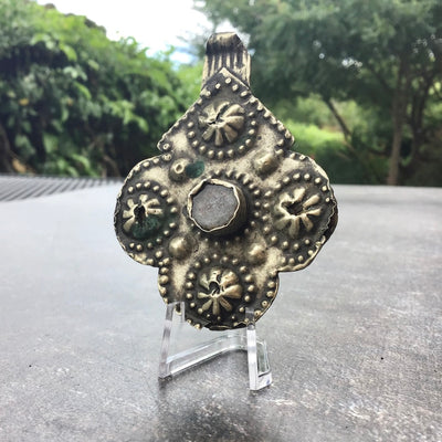 Antique Foulet Khamsa Amulet from Morocco - Rita Okrent Collection (P498g)