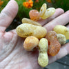 Choice of Short Strands of Vintage River Amber Beads from the Congo - Rita Okrent Collection (ANT407ef)