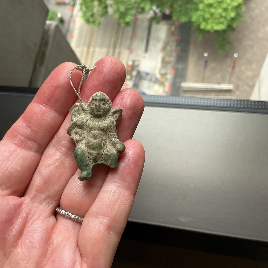 Antique Amulet of an Angel - Rita Okrent Collection (P237a)