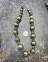 Antique Granulated Silver and Hollow Silver Beads Strands, from Yemen - Rita Okrent Collection (ANT549all)