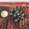 Mauritanian Prayer Bead Strand Pendants with Fine Silverwork -  Rita Okrent Collection (NP140p)