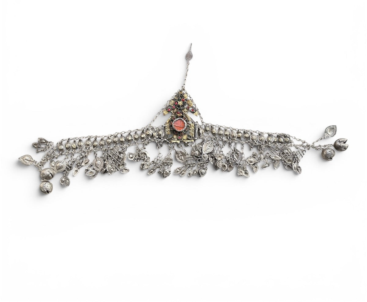 Uzbek or Tajik Bridal Headdress Ornament - Rita Okrent Collection (C964)