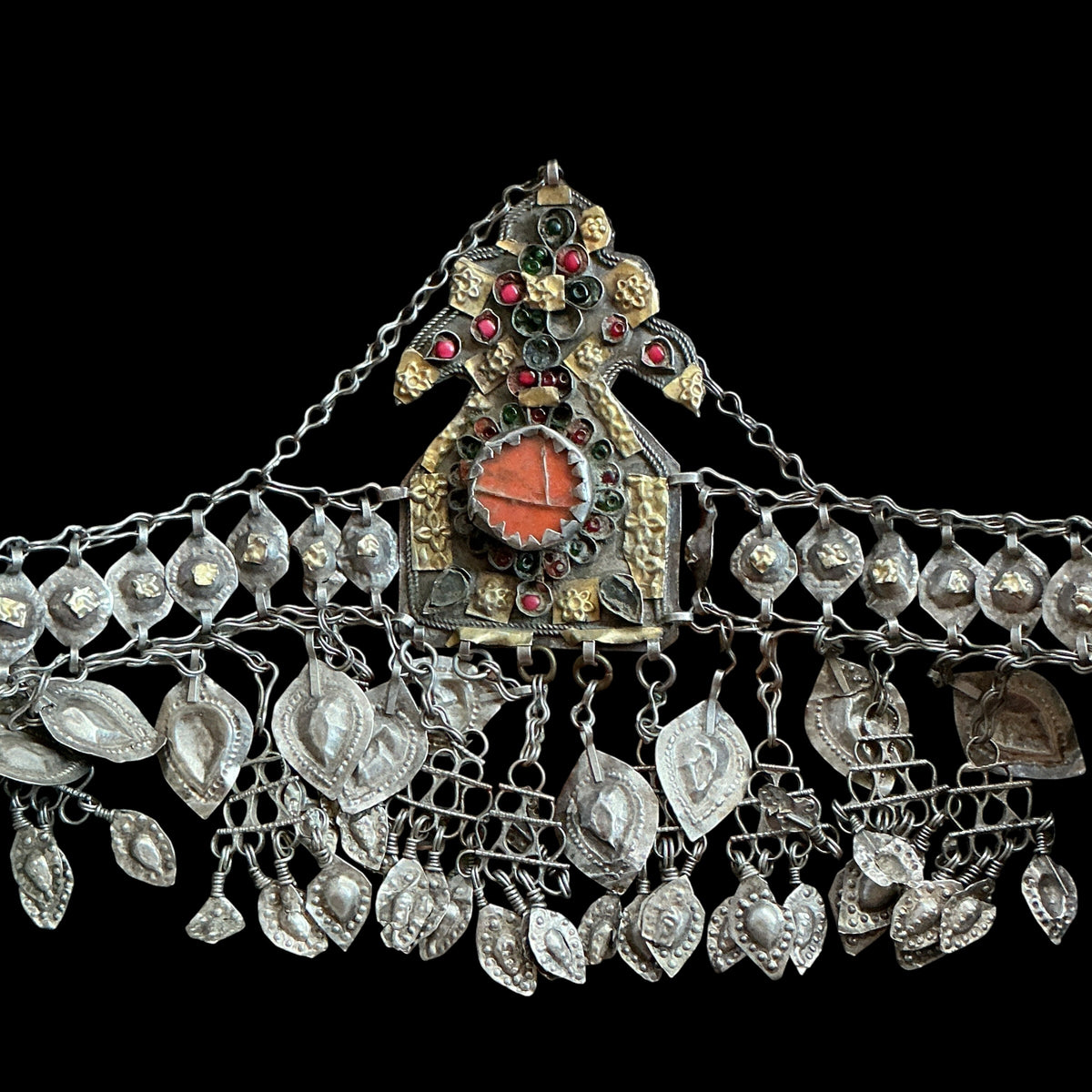 Uzbek or Tajik Bridal Headdress Ornament - Rita Okrent Collection (C964)