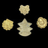 Vintage Granulated Gold-Washed Pendants from Mauritania/Senegal - Rita Okrent Collection (P966)