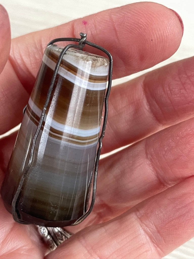 Choice of Two Stone Pendants from Rita's Design Room - Rita Okrent Collection (P936)