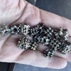 Group of 14 Old Mixed Granulated Yemenite Silver Berry Beads  - Rita Okrent Collection (ANT521)