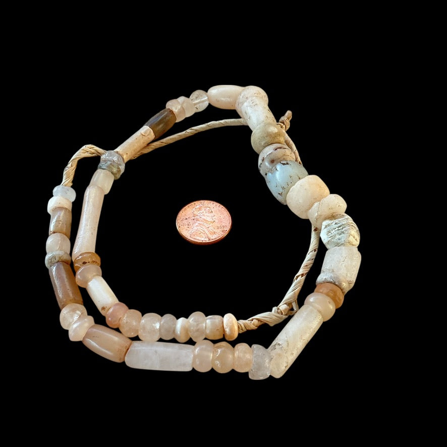 Choice of Antique Rock Crystal and Stone Bead Strands from West Africa - Rita Okrent Collection (S563)
