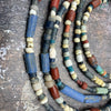 Very Long Strand of Ancient Mixed Beads from West Africa - Rita Okrent Collection (AT1891)