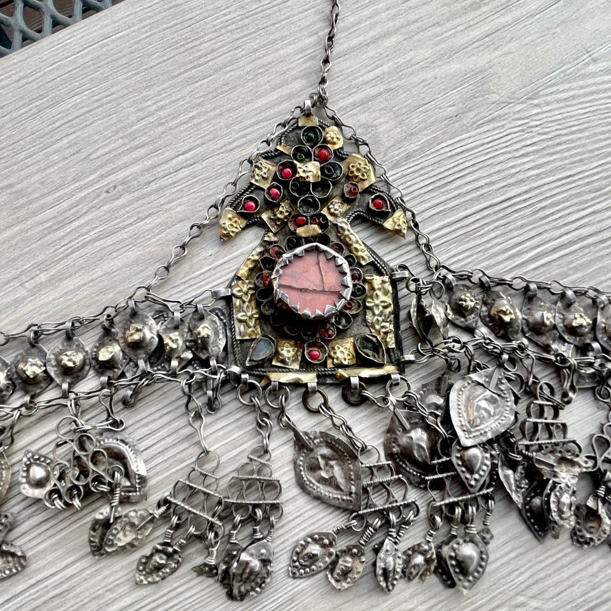Uzbek or Tajik Bridal Headdress Ornament - Rita Okrent Collection (C964)
