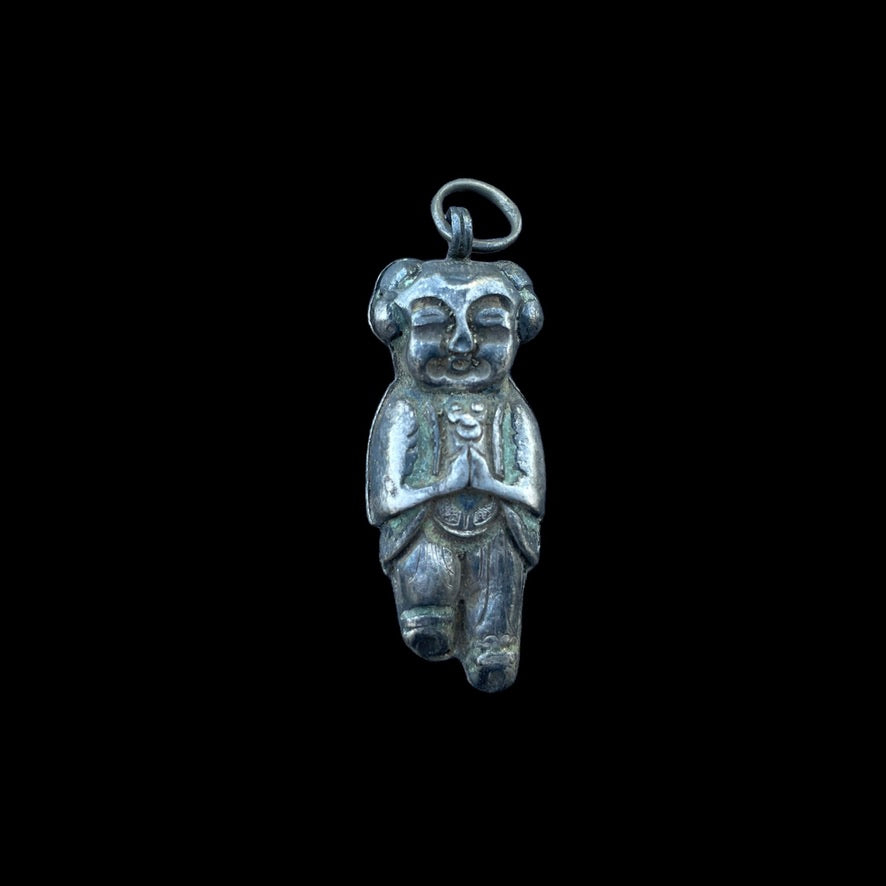 Choice of Antique Silver Chinese Baby Boy Fertility Amulets - Rita Okrent Collection (P950)