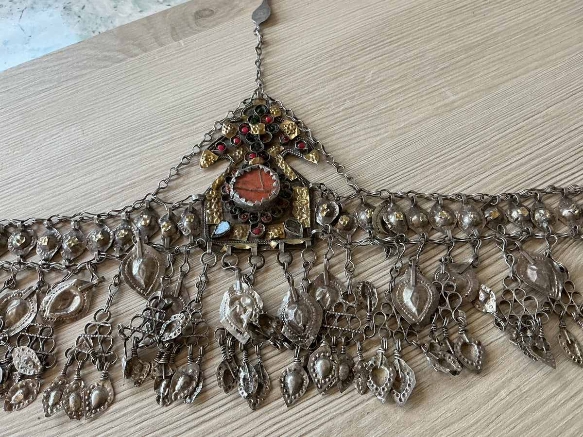Uzbek or Tajik Bridal Headdress Ornament - Rita Okrent Collection (C964)