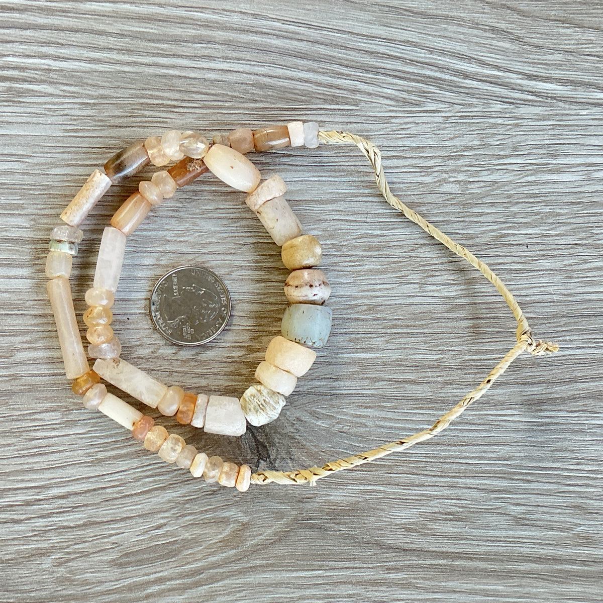 Choice of Antique Rock Crystal and Stone Bead Strands from West Africa - Rita Okrent Collection (S563)