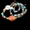 Antique and Ancient Mixed Faience, Glass and Stone Bead Strand, Egypt  - Rita Okrent Collection (C318b)