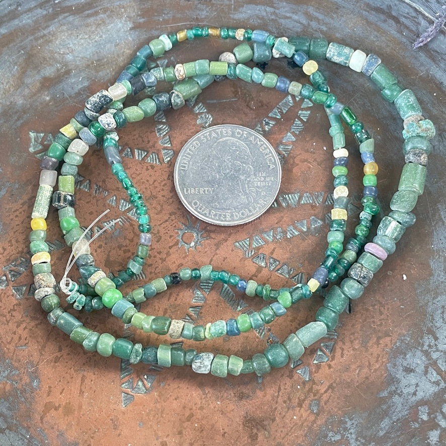 Special Strands of Multicolor Mixed Size Indo-Pacific - Nila Beads - Rita Okrent Collection (AT0146s)