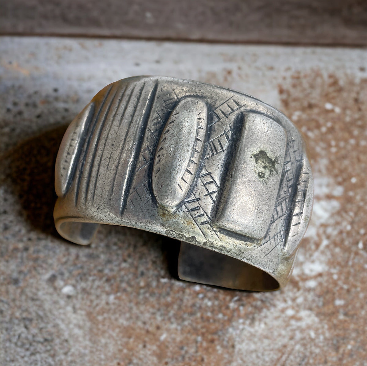 Bedouin Silver Bracelet from the Sinai - Rita Okrent Collection (BR178)