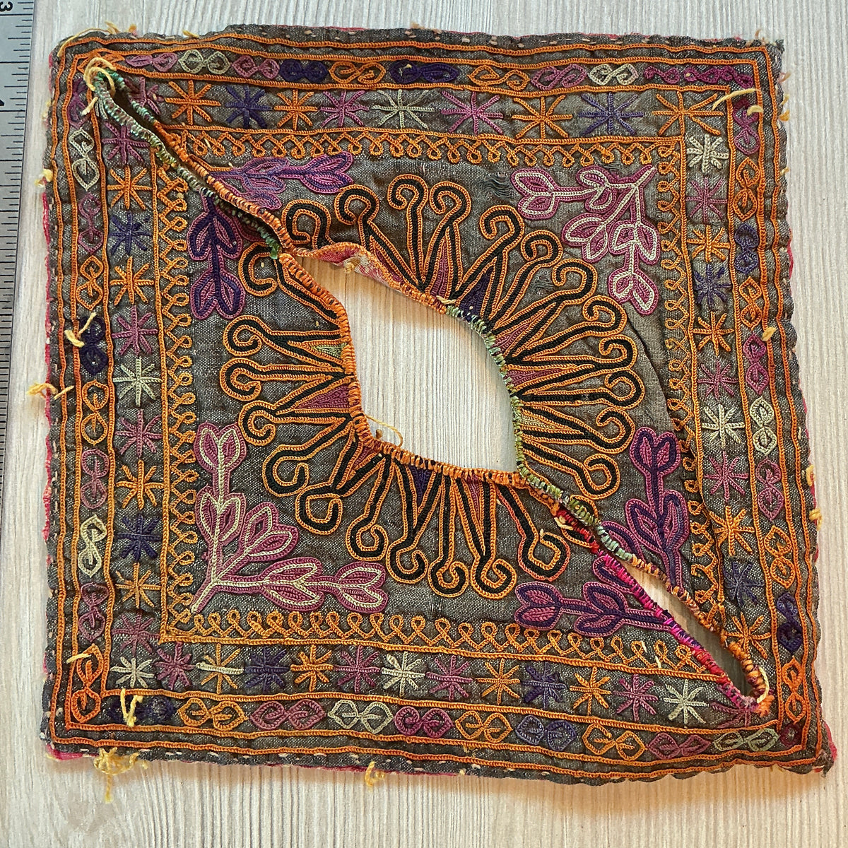 Antique Embroidered Baby Bodice, Afghanistan - Rita Okrent Collection (AA581)