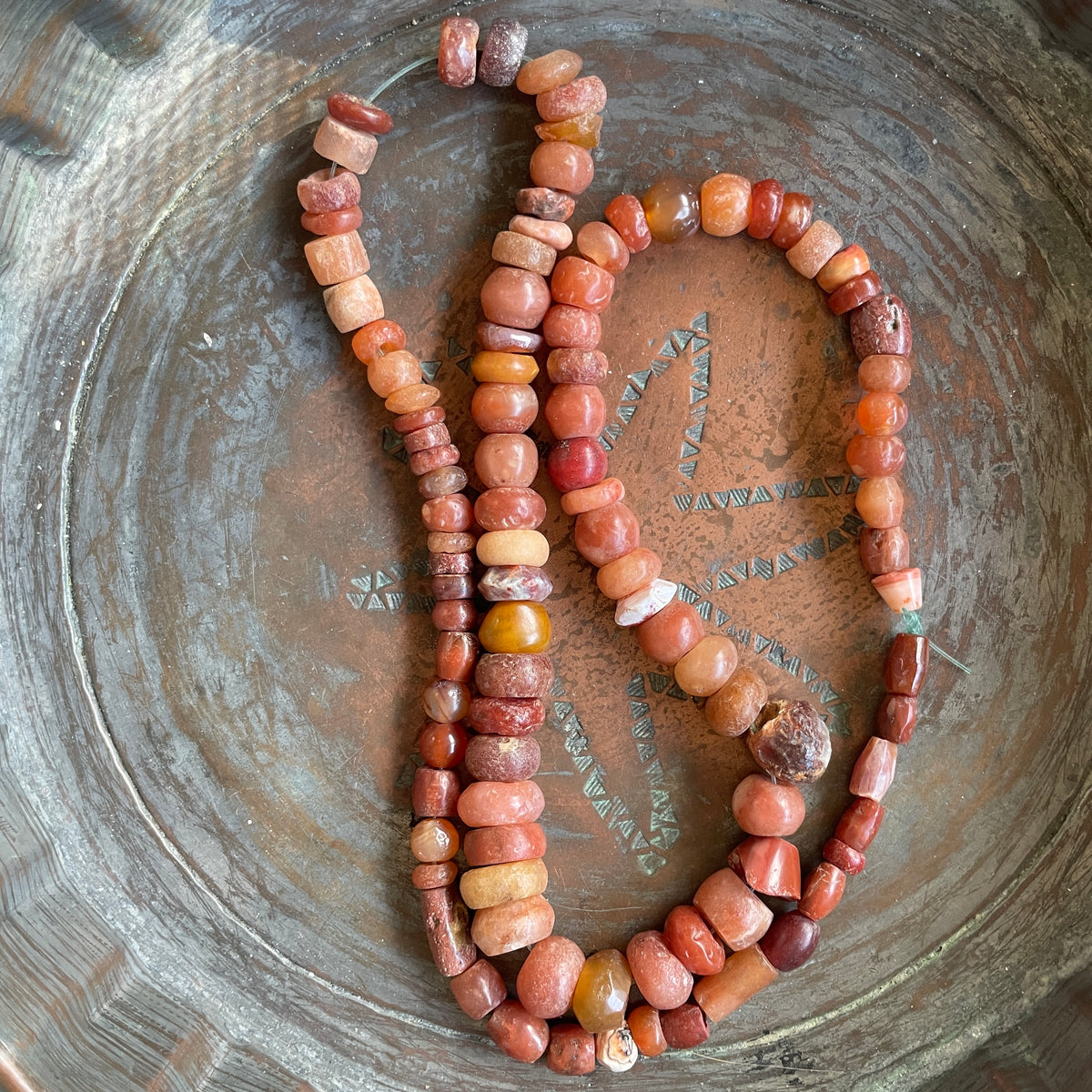 Ancient and Antique Carnelian Beads from the West African Trade - Rita Okrent Collection (S675)