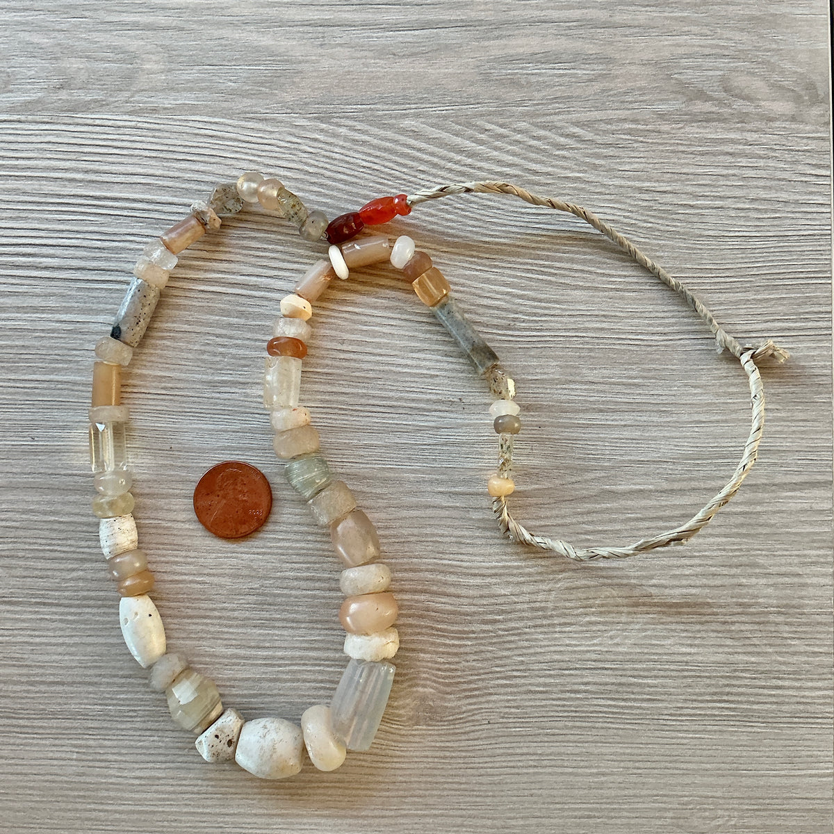 Choice of Antique Rock Crystal and Stone Bead Strands from West Africa - Rita Okrent Collection (S563)
