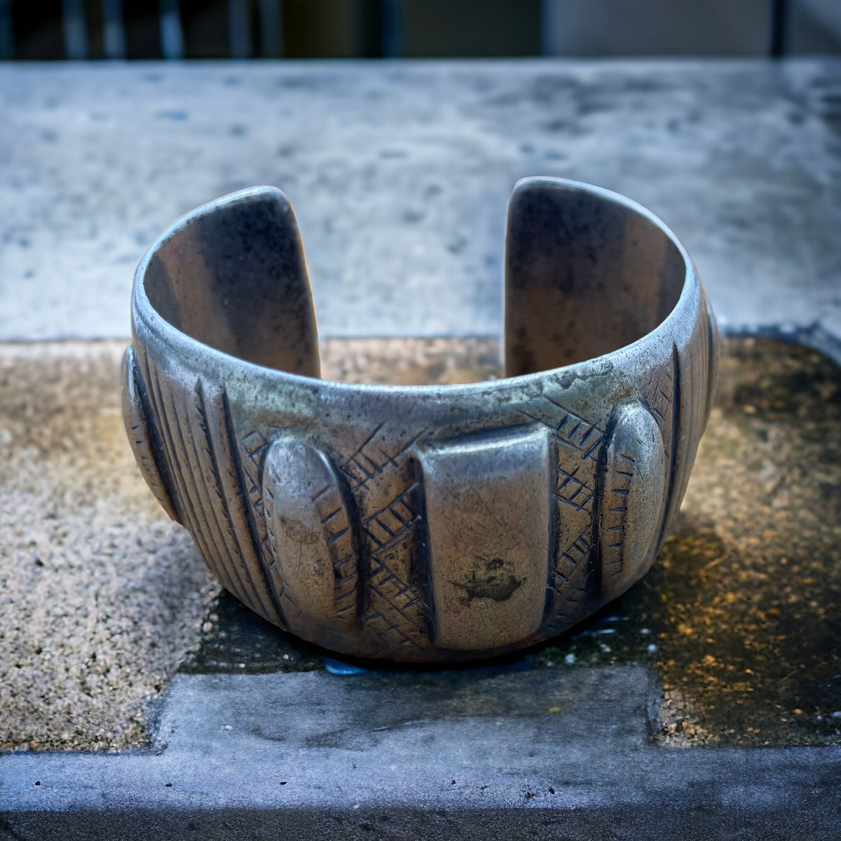 Bedouin Silver Bracelet from the Sinai - Rita Okrent Collection (BR178)