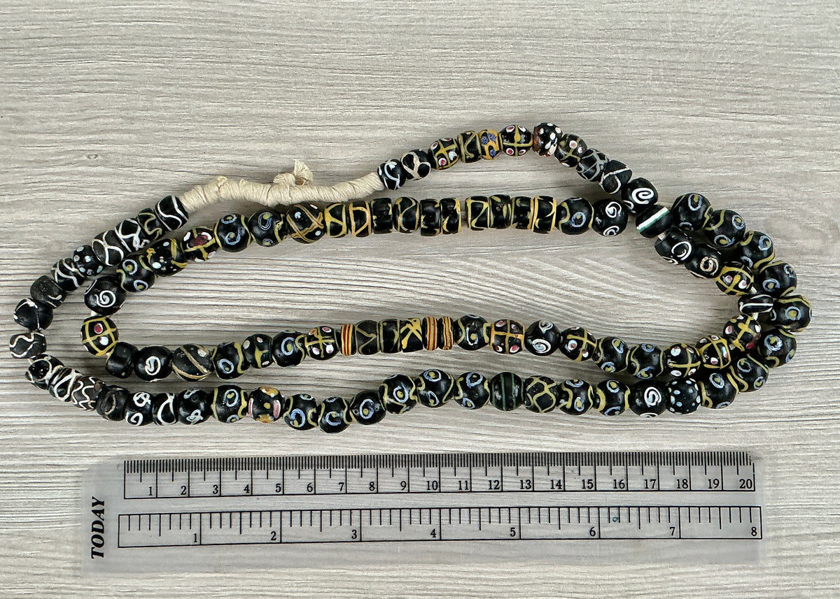 Antique Venetian Glass Bead Strand from the African Trade - Rita Okrent Collection (AT0992)