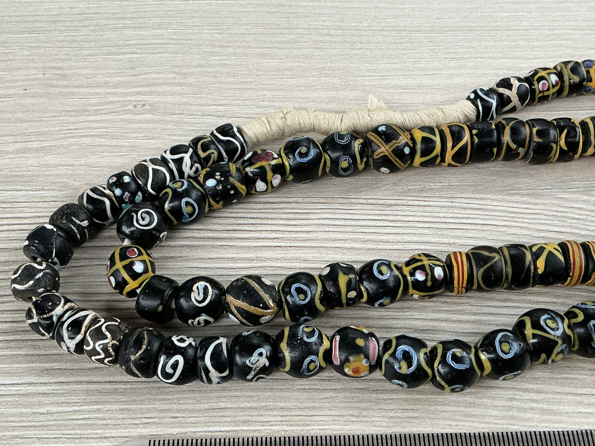 Antique Venetian Glass Bead Strand from the African Trade - Rita Okrent Collection (AT0992)