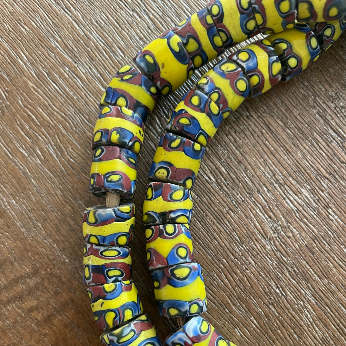 Antique Matched Venetian Glass Millefiori Trade Beads -  Rita Okrent Collection (AT1294)