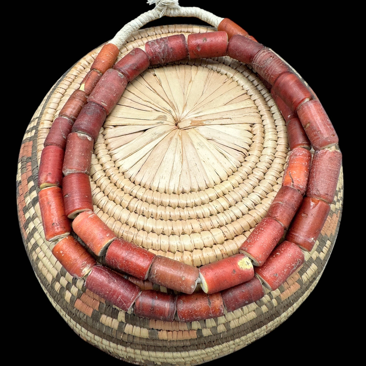 Antique Cornaline d&#39;Aleppo Venetian Trade Beads from the African Trade - Rita Okrent Collection (AT0764)