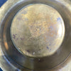 Vintage Brass Shabbat Kiddush Plate - Rita Okrent Collection (J042)