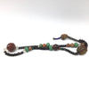 Choice of 4 Vintage Mauritanian Ebony Prayer Strands with Silver Inlay (ANT453)