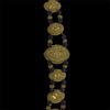 Granulated Gilded Silver and Glass Bracelet, Mauritania or Senegal - Rita Okrent Collection (BR067)