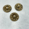Tukulor or Songhai Wedding Headdress Pendants, in Gold and Silver -  Rita Okrent Collection (P660)