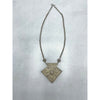Granulated Silver Boghdod Southern Cross Necklace on Silver Chain - Rita Okrent Collection (NE594)