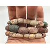 Rare Ancient Granite Stone Beads with Shades of Red and Pink, African Trade - Rita Okrent Collection (S596)