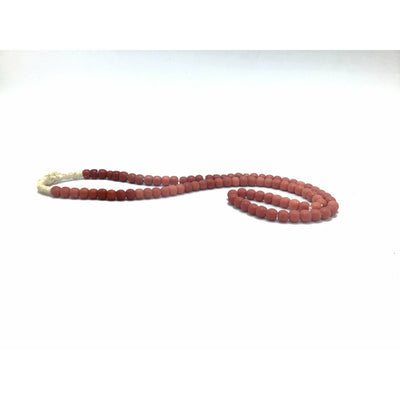 Bright Red Czech Glass Prosser Trade Beads, Nigeria - Rita Okrent Collection (AT0665r)