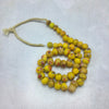 Antique Bohemian Yellow Glass Beads, Antique Trade Beads - Rita Okrent Collection (AT0813b)