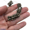 Choice of Short Strands of Antique Yemeni Granulated Matched Silver Berry Spacer Beads - Rita Okrent Collection (ANT520ab)