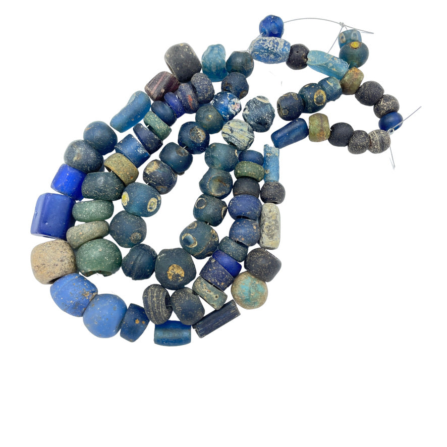 Choice of Strands of Mixed Ancient Glass Beads - Rita Okrent Collection (AG316)