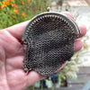 Antique Chain Mail Change Purse, England or France - Rita Okrent Collection (C343b)