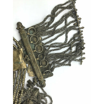 Antique Magnificent Yemeni Lazim Dowry Wedding Necklace - Rita Okrent Collection (NE455)