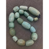 Strand of Ancient Amazonite Beads from Mauritania with Lovely Markings - Rita Okrent Collection (S567)