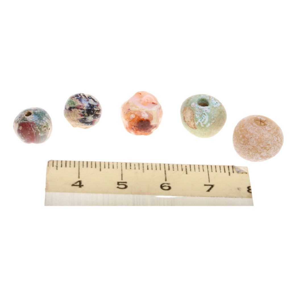 Group of Ancient Glass Beads, Middle East - Rita Okrent Collection (AG098)