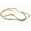 30 inch Strand of Excavated Yellow Glass Nila Beads from Mali - Rita Okrent Collection (AT0690c)