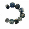 Short Strand of 9 Ancient Multi-Eye Islamic Glass Evil Eye Beads from the Sahel - Rita Okrent Collection (AG305)