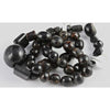 Black Horn Beads, Antique, Africa