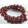 Faux Red Wine Amber Beads, Matched Rounds, Africa