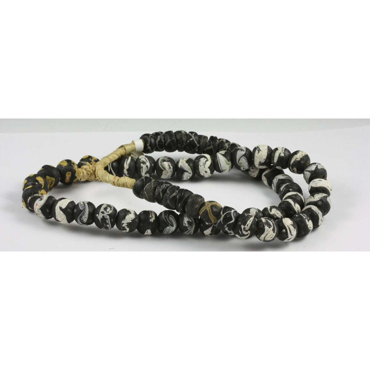 Black and White Venetian Beads, African Trade