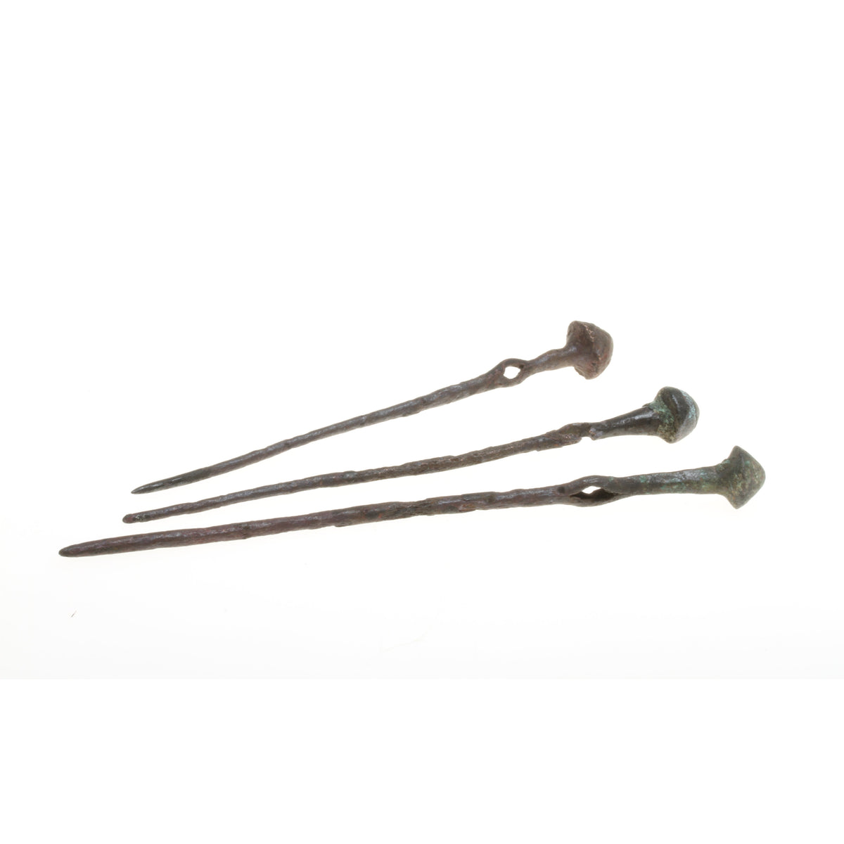 Ancient Bronze Hair or Clothing Pins, North Africa - Rita Okrent Collection (AN156d)