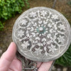 Antique Syrian Druze Silver Filigree Head Cap on Chain - Rita Okrent Collection (P008)
